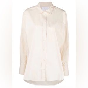 Frame Oversized Button Up Shirt